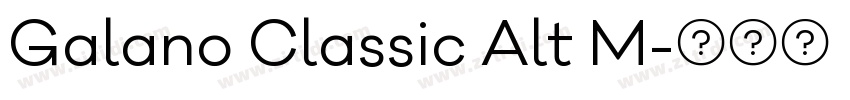 Galano Classic Alt M字体转换